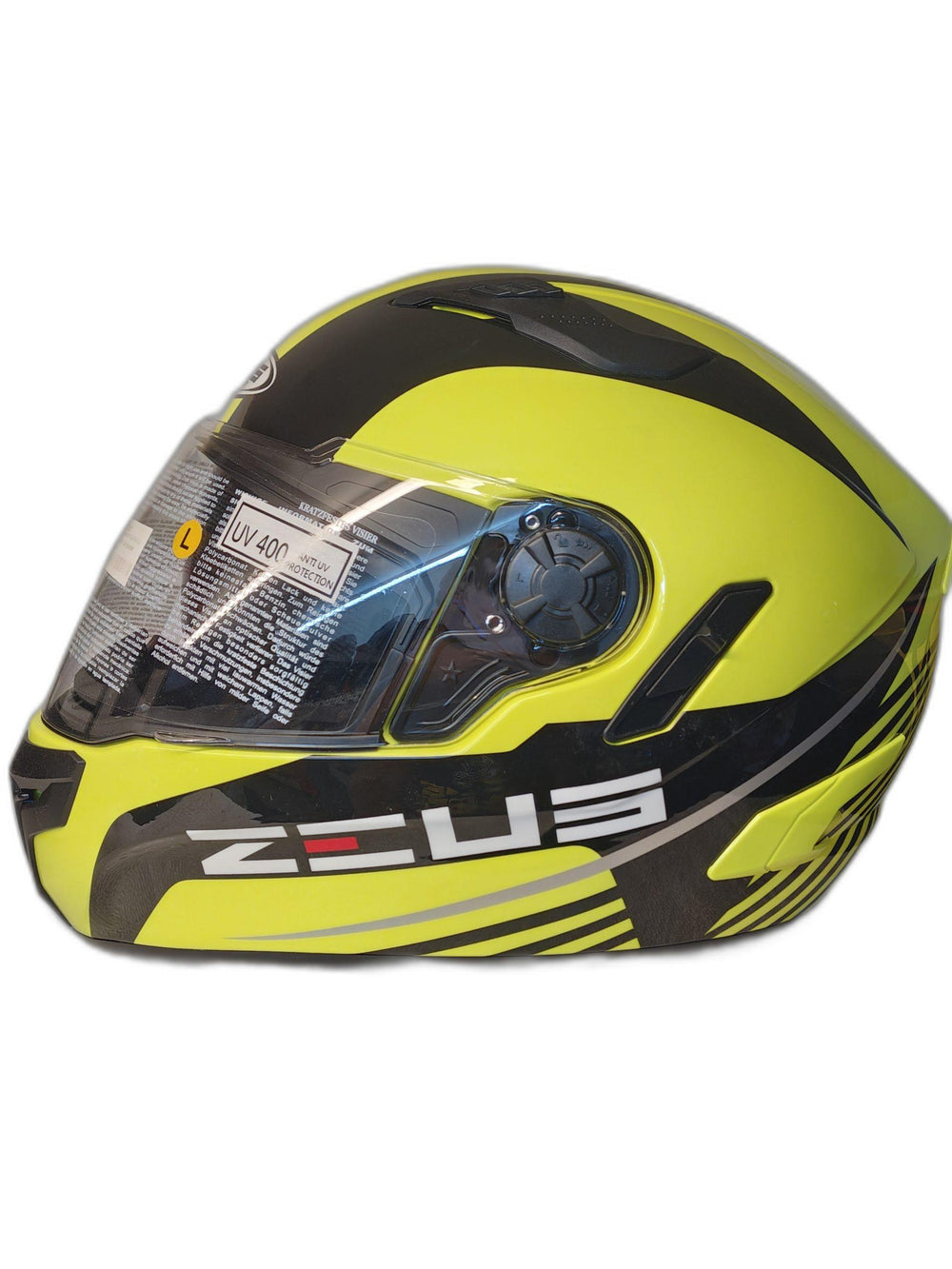 ZEUS FLUO YELLOW HELMET