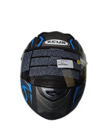 ZEUS BLACK-BLUE HELMET