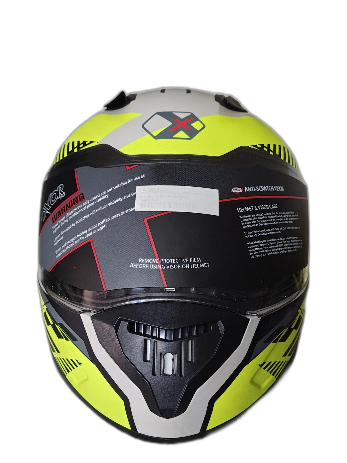 AXOR PEARL WHITE YELLOW HELMET