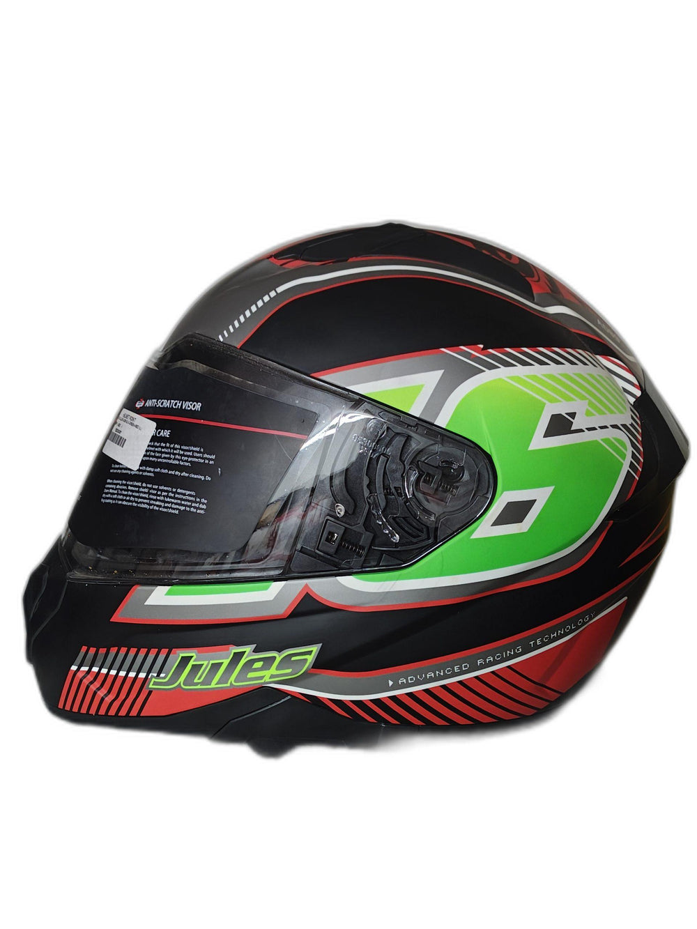 AXOR JULES BLACK-GREEN-RED HELMET