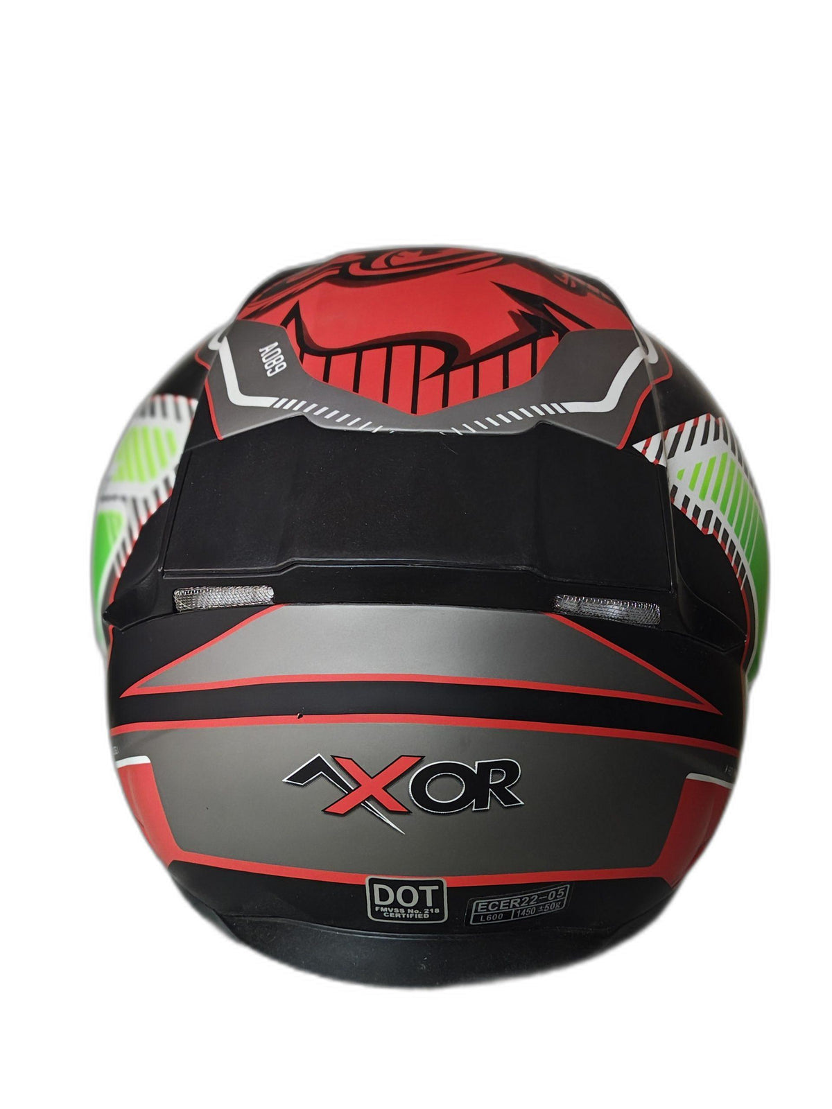 AXOR JULES BLACK-GREEN-RED HELMET