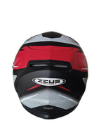 ZEUS BLACK-RED HELMET