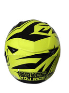 ZEUS FLUE YELLOW- BLK HELMET