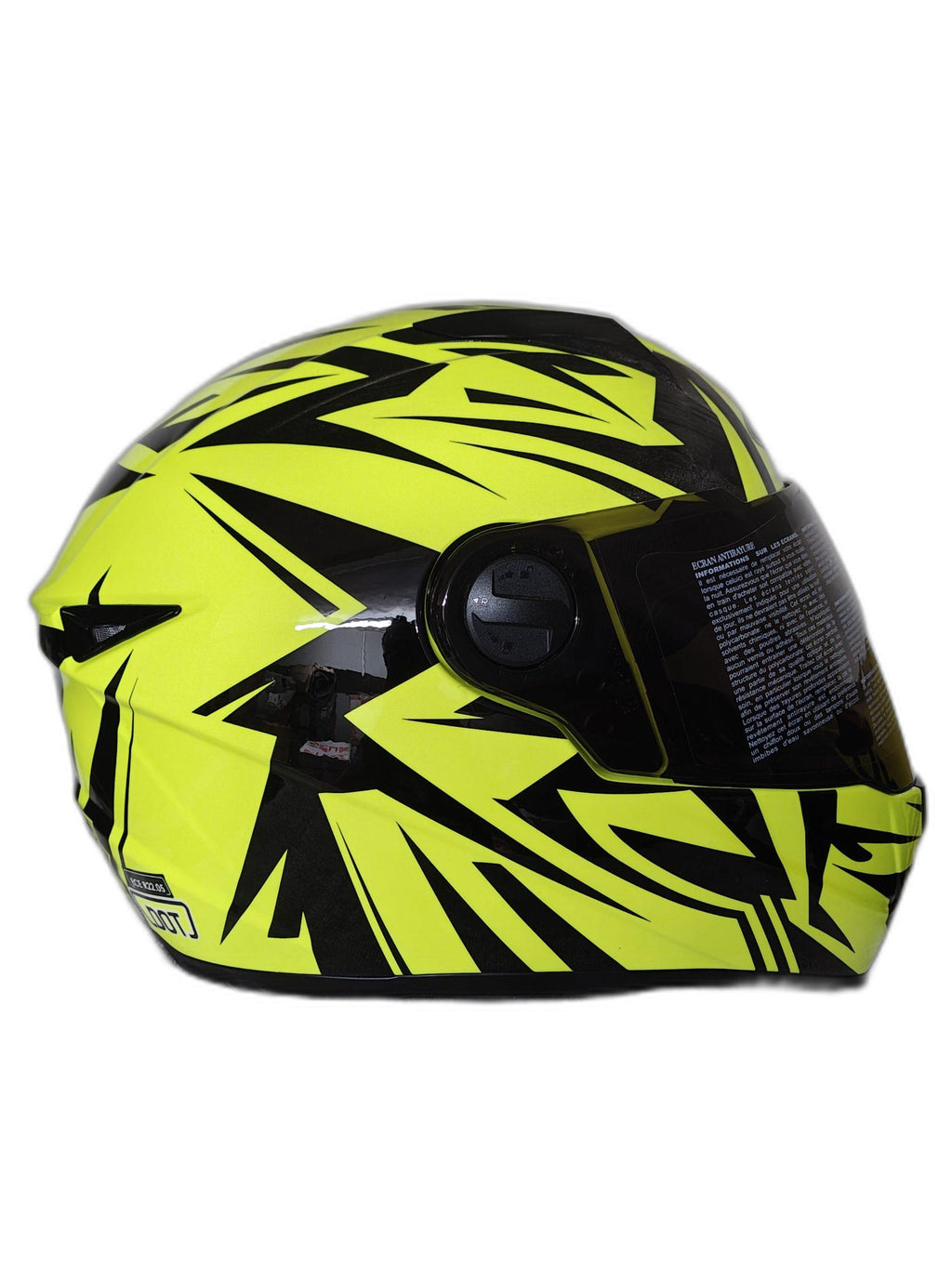 ZEUS FLUE YELLOW- BLK HELMET