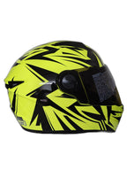 ZEUS FLUE YELLOW- BLK HELMET
