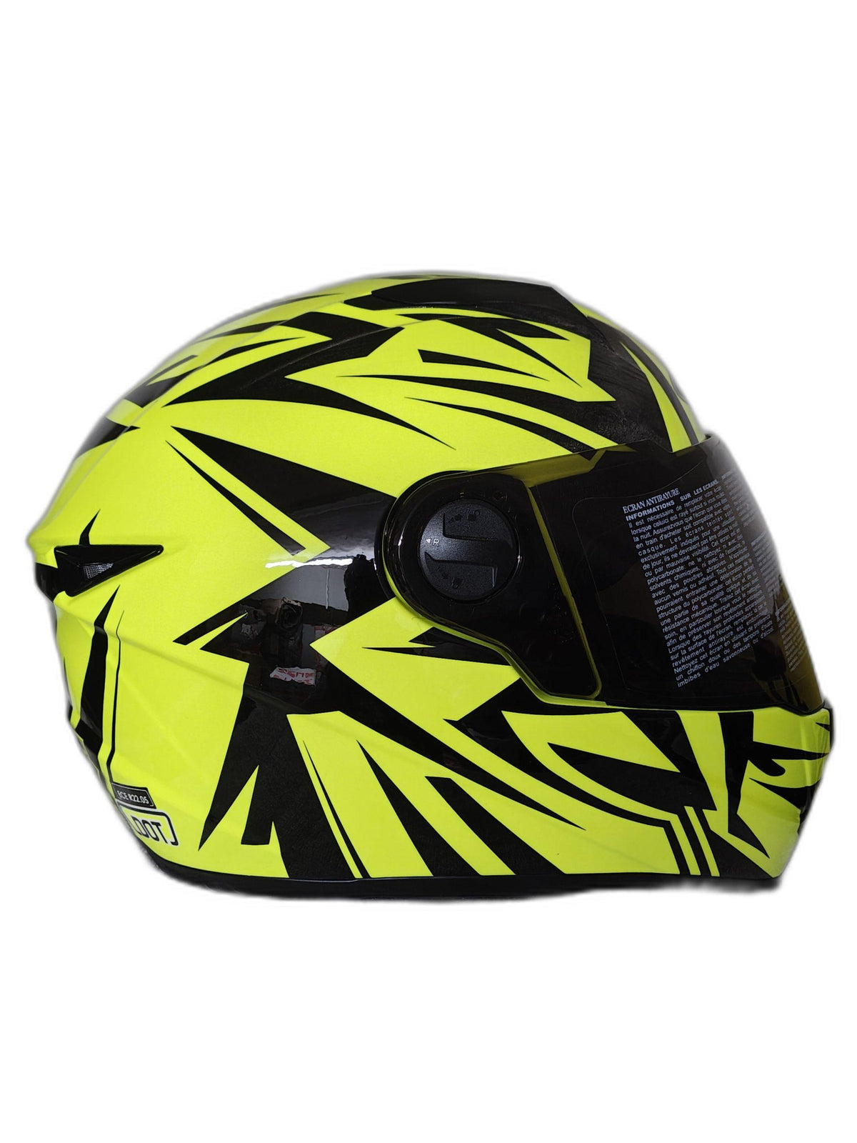 ZEUS FLUE YELLOW- BLK HELMET