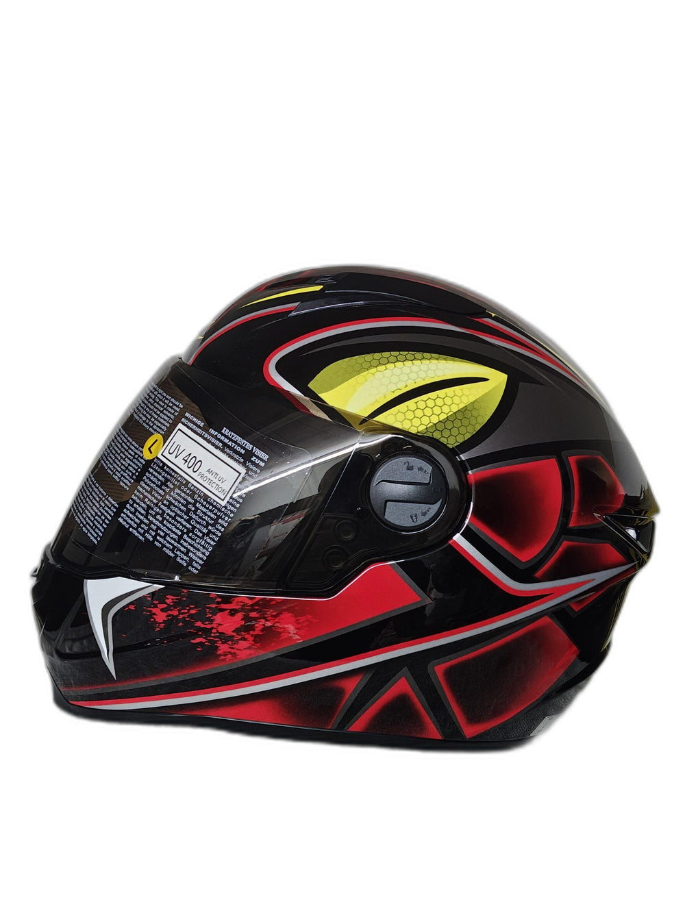 ZEUS ZS BLACK-RED HELMET