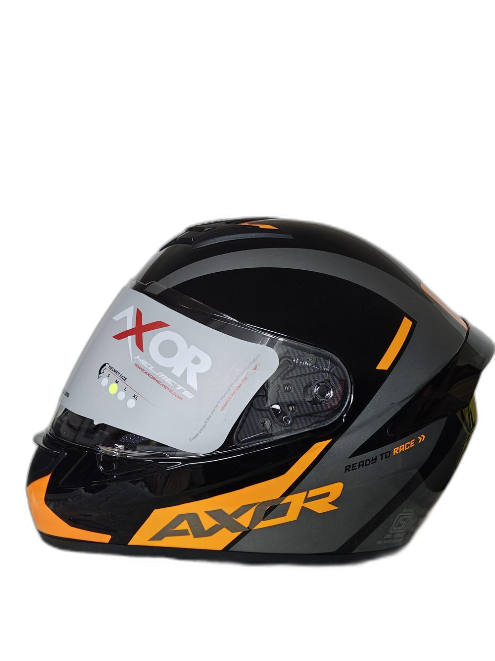 AXOR BLK ORANGE HELMET