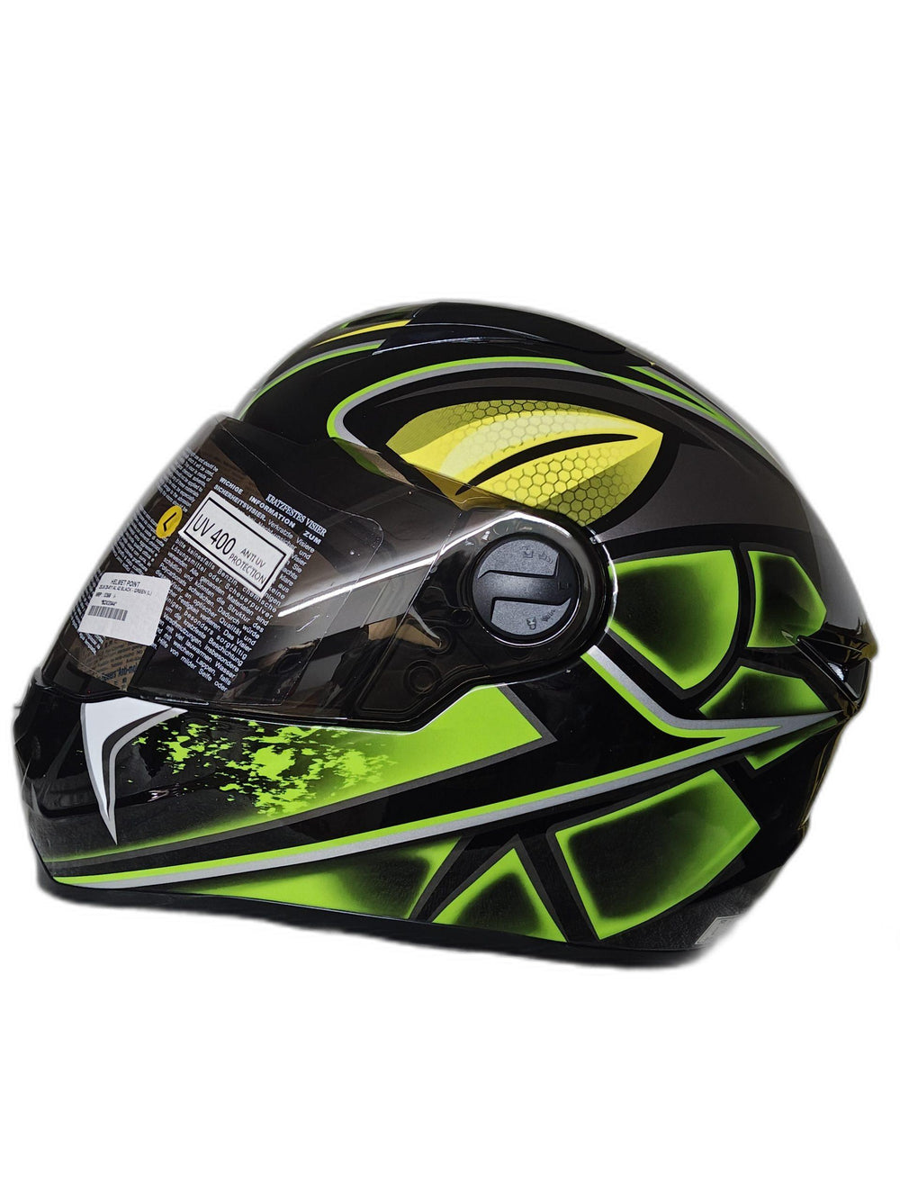 ZEUS BLACK-GREEN HELMET