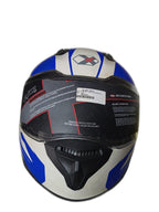 AXOR MATT PEARL WHITE-BLUE HELMET