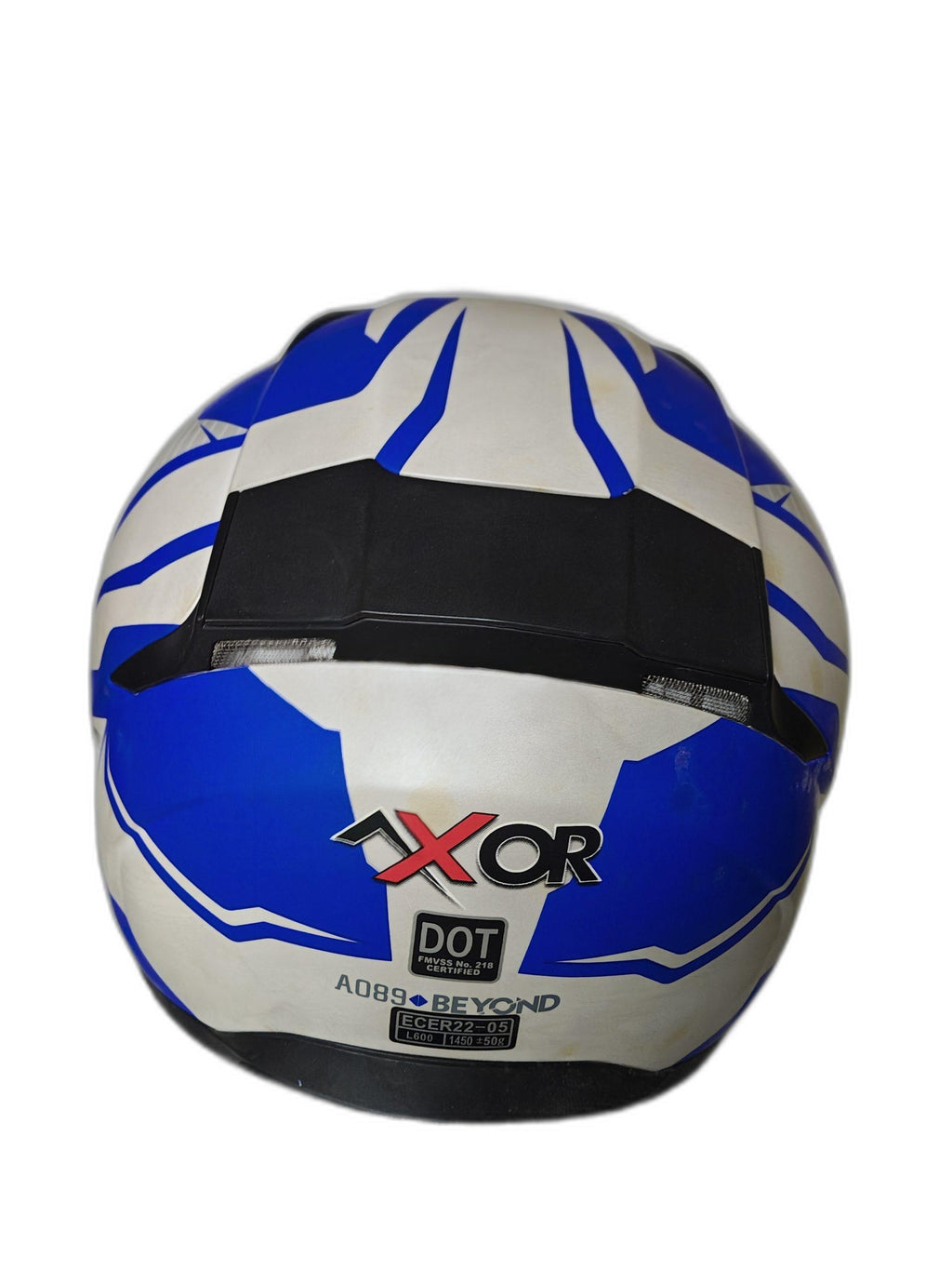 AXOR MATT PEARL WHITE-BLUE HELMET