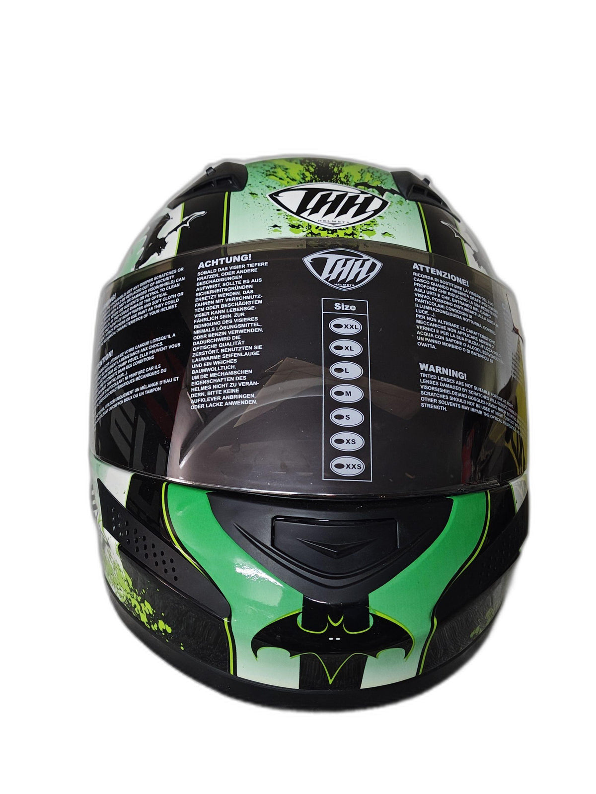 THH GREEN VAMPIRE HELMET