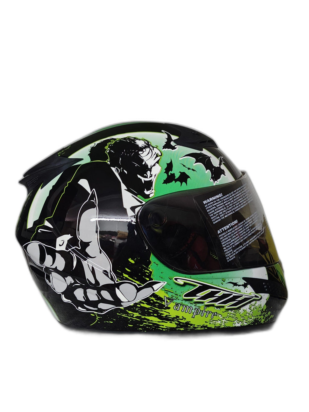 THH GREEN VAMPIRE HELMET