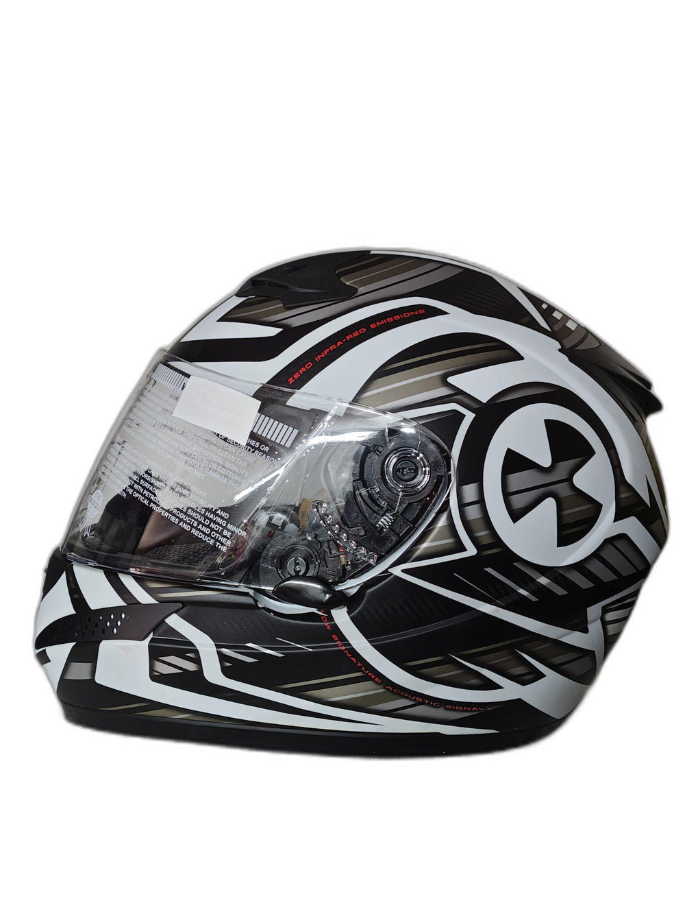 THH BLACK RED NUCLEAR HELMET