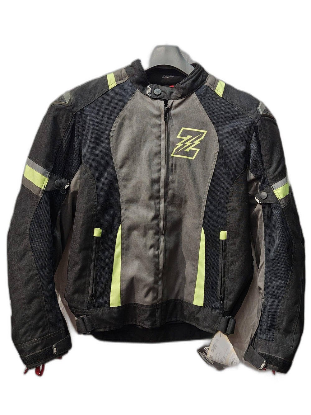 ZUES RAPTOR BLACK NEON GREEN JACKET
