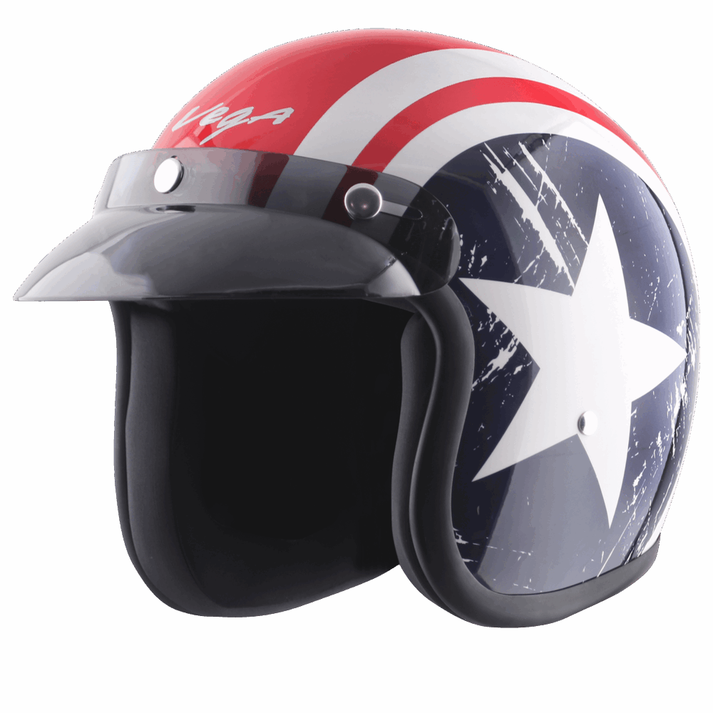 Jet With Peak Captain Helmet image 2