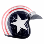 Jet With Peak Captain Helmet image 3
