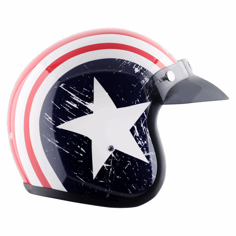 Jet With Peak Captain Helmet image 3