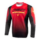 DSG FACTORY RACING JERSEY: BLACK RED GREEN FLUO