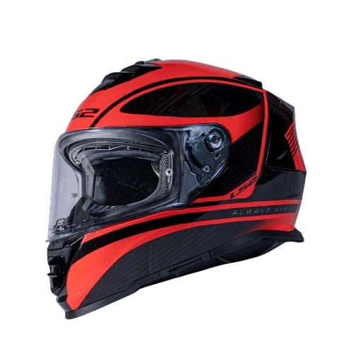FF800 STORM II DODGER BLACK HI VIZ ORANGE + LS2 HELMET BACK PACK FREE
