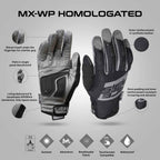 Acerbis X-WP HOMOL Gloves(BLACK/GREY)