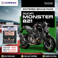 Sintered Brake Pads For Ducati Monster 821 (2014-2017) - Front - CB036 - 2 Sets