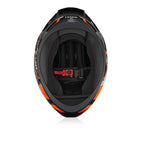 REISE Helden Helmet - Orange / Black Gloss