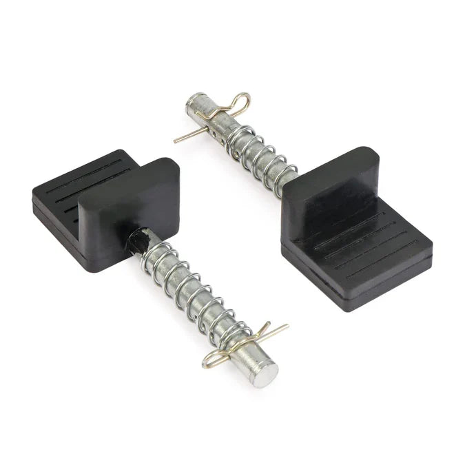 Rubber Molded Clamps for Non-Dismantlable Paddock Stands Swingarm Lift (Pair of 2)