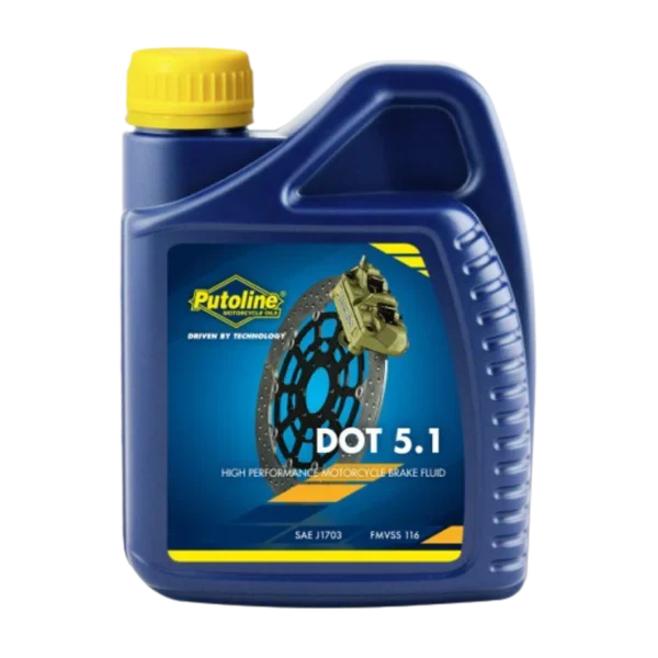 Putoline DOT 5.1 Brake Fluid - 500ml
