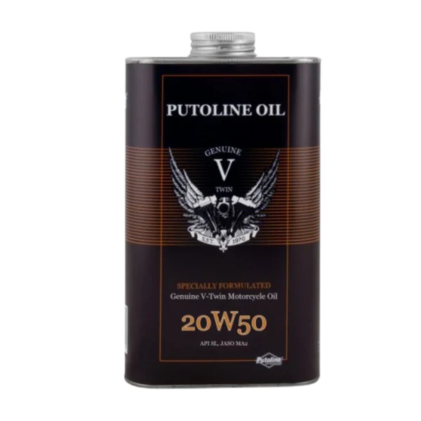 Putoline Genuine V-Twin 20W-50 Oil - 1ltr