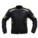 BISON RAPTOR V.2 – BLACK HI-VIZ GREEN JACKET
