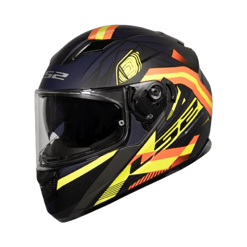 FF320 STREAM EVO REFLEX MATT NAVY BLUE HI-VIZ ORANGE