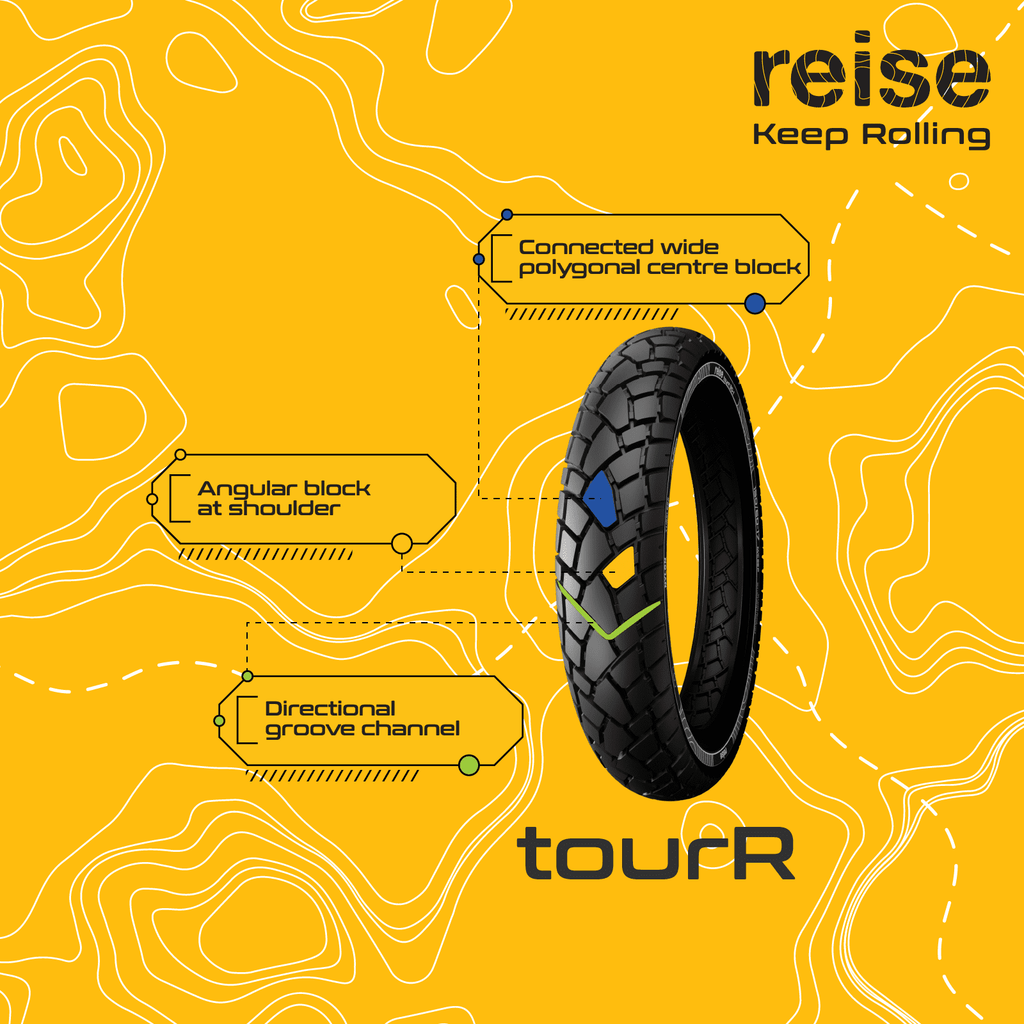 tourR 30-01  90/90-21 54S Front Tube Tyre