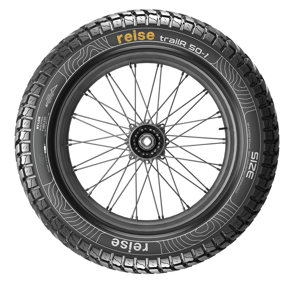 trailR 50-01  90/90-19 52P Front Tubeless Tyre