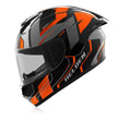 REISE Helden Helmet - Orange / Black Gloss