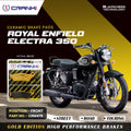 Ceramic Brake Pads For Royal Enfield Electra 350 - Front - CRM479