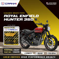 Ceramic Brake Pads For Royal Enfield Hunter 350 - Front - CRM479