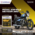 Ceramic Brake Pads For Royal Enfield Meteor 350 - Front - CRM479