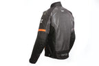 ZUES RAPTOR5 RIDING JACKET GREY ORANGE