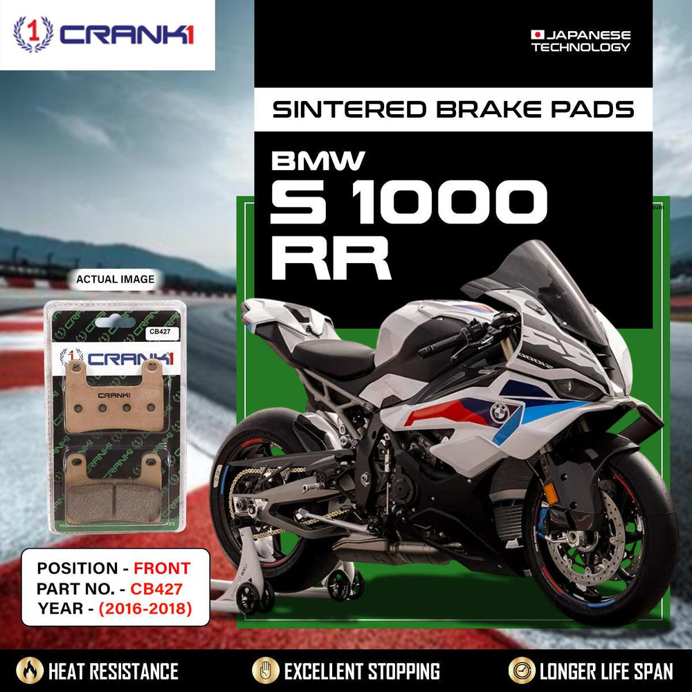 Sintered Brake Pads For BMW S 1000 RR (2016-2018) - Front - CB427 - 2 Sets Required