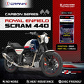 Carbon Brake Pads For Royal Enfield Scram 440 - Rear - CFB312