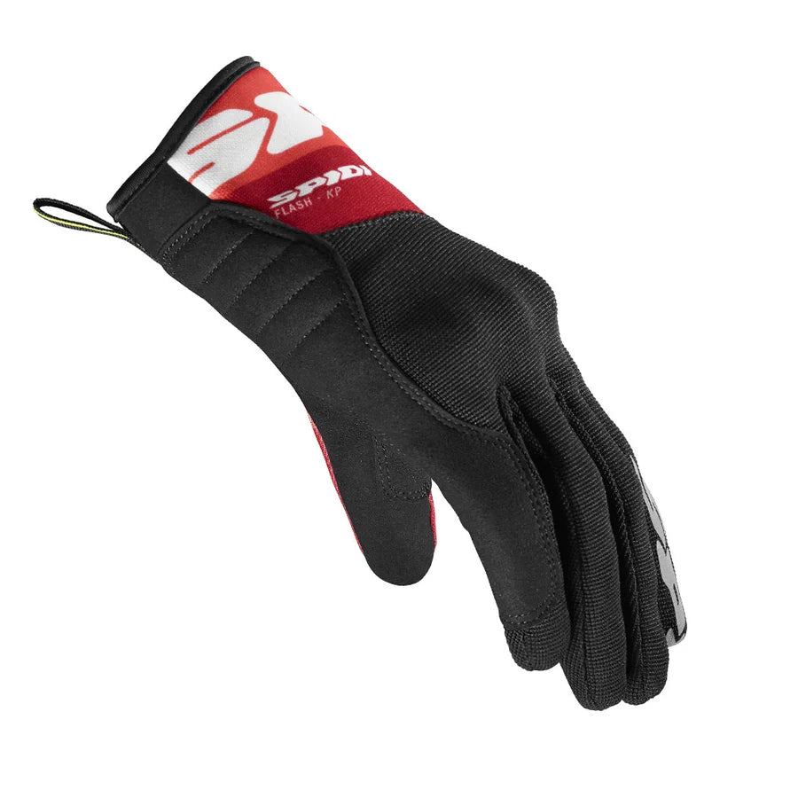 Spidi FLASH-KP Glove BLACK RED