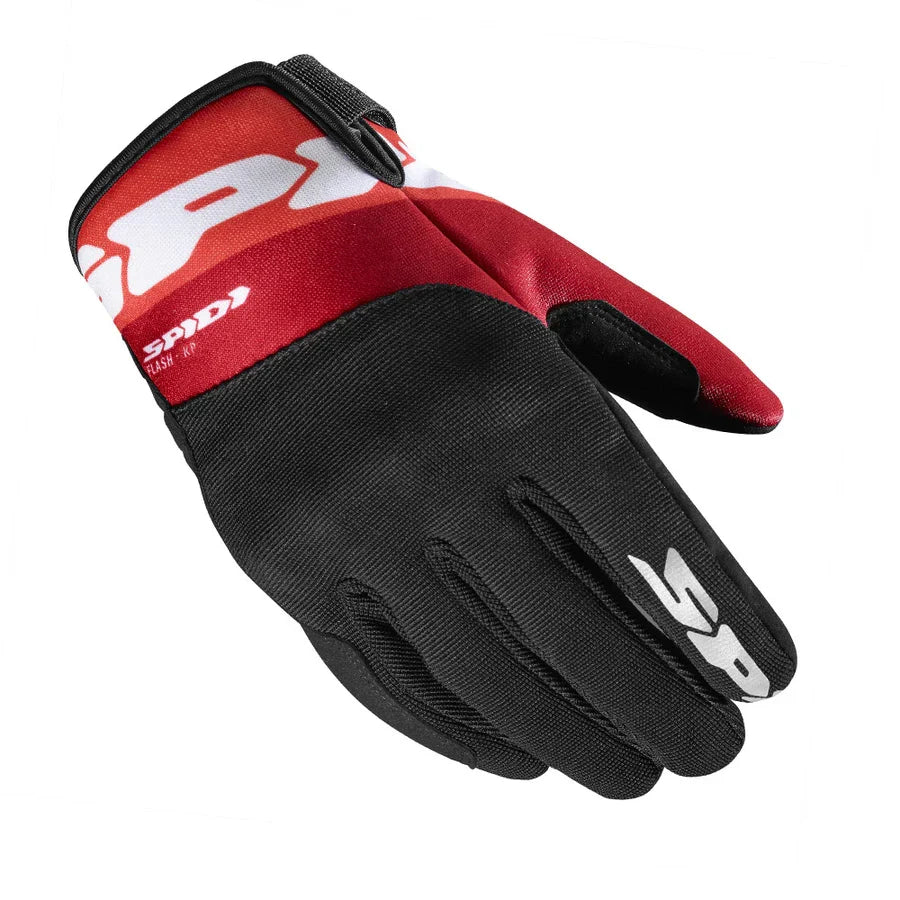 Spidi FLASH-KP Glove BLACK RED