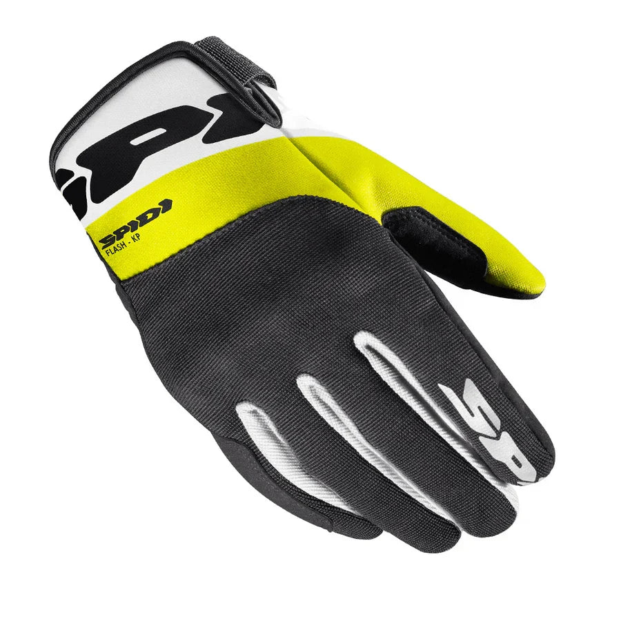 Spidi FLASH-KP Glove BLACK YELLOW