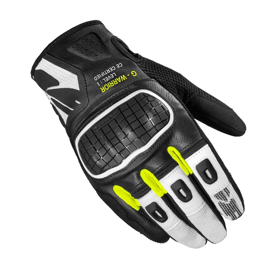 Spidi  G-Warrior Gloves BLACK FLUO YELLOW