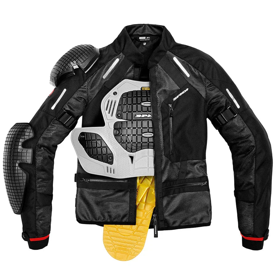 Spidi 4Season Evo Jacket - (BLACK/YELLOW)