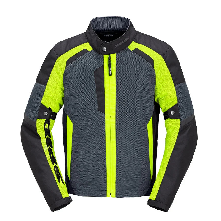 Spidi Tek Net Jacket - (Black/Yellow)