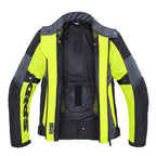 Spidi Tek Net Jacket - (Black/Yellow)