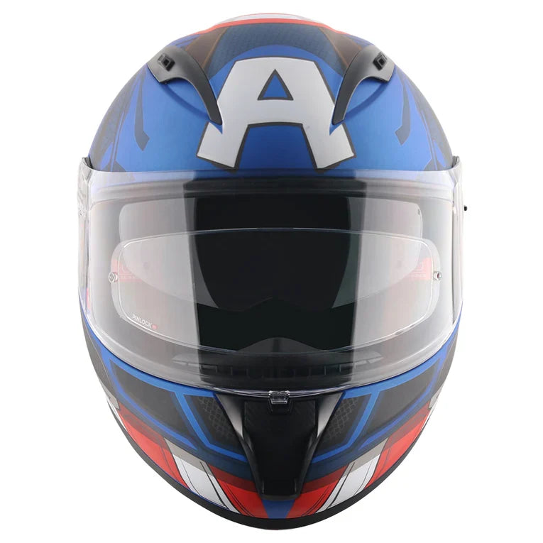 Street Marvel Captain America Helmet