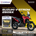 Ceramic Brake Pads For Suzuki V-Strom 250SX - Front - CRM063